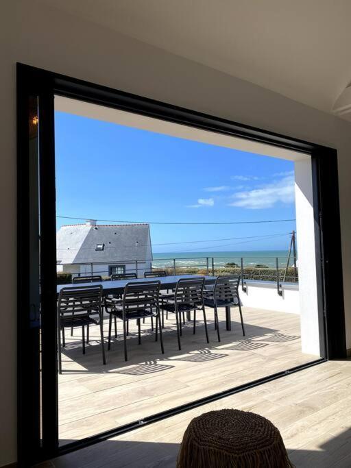 La Cabane De La Plage Quiberon Buitenkant foto